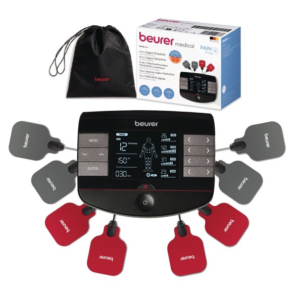 Electroestimulador muscular con función de calor, 3 en 1 | Marca Beurer