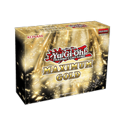 Yugioh Maximum Gold Box- 4 Maximum Goldpacks | 2 Premium Gold Rares and 5 gold-letter Rares