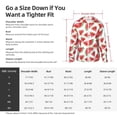 thumbnail image 5 of Pofeuu Hand Drawn Watermelon Print Sun Protection Outdoor Lightweight Full Zip UV Cooling Hoodie Long Sleeve Summer Clothing for Outdoor Hiking-XX-Large, 5 of 5