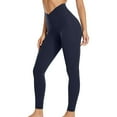 thumbnail image 1 of Pantalones de yoga de cintura alta para mujer - Leggings deportivos para entrenamiento/uso informal - Tejido elástico, todas las estaciones, tallas S-XXL, 1 of 8
