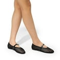 thumbnail image 3 of Dream Pairs Women’s Mary Jane Flats – Fishnet Pointed-Toe Flats with Buckle Strap, 3 of 8