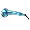 BaBylissPRO Nano Titanium Miracurl SteamTech Professional Automatic Hair Curling Machine, Blue
