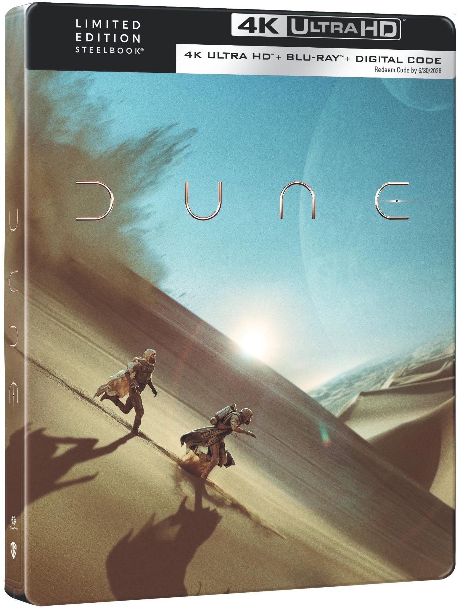 Dune (2021) (Steelbook) (4K Ultra HD + Blu-ray + Digital Copy