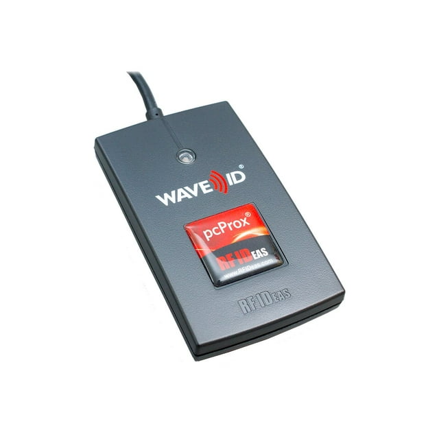 rf IDEAS WAVE ID Solo Keystroke CSN Lecteur Noir - Lecteur RFID - USB - Noir