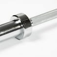 thumbnail image 3 of Olympic Weightlifting Barbell Weight Bar, 500 Lb Chrome Barbell Bar Lifting Weight，Silvery, 3 of 5