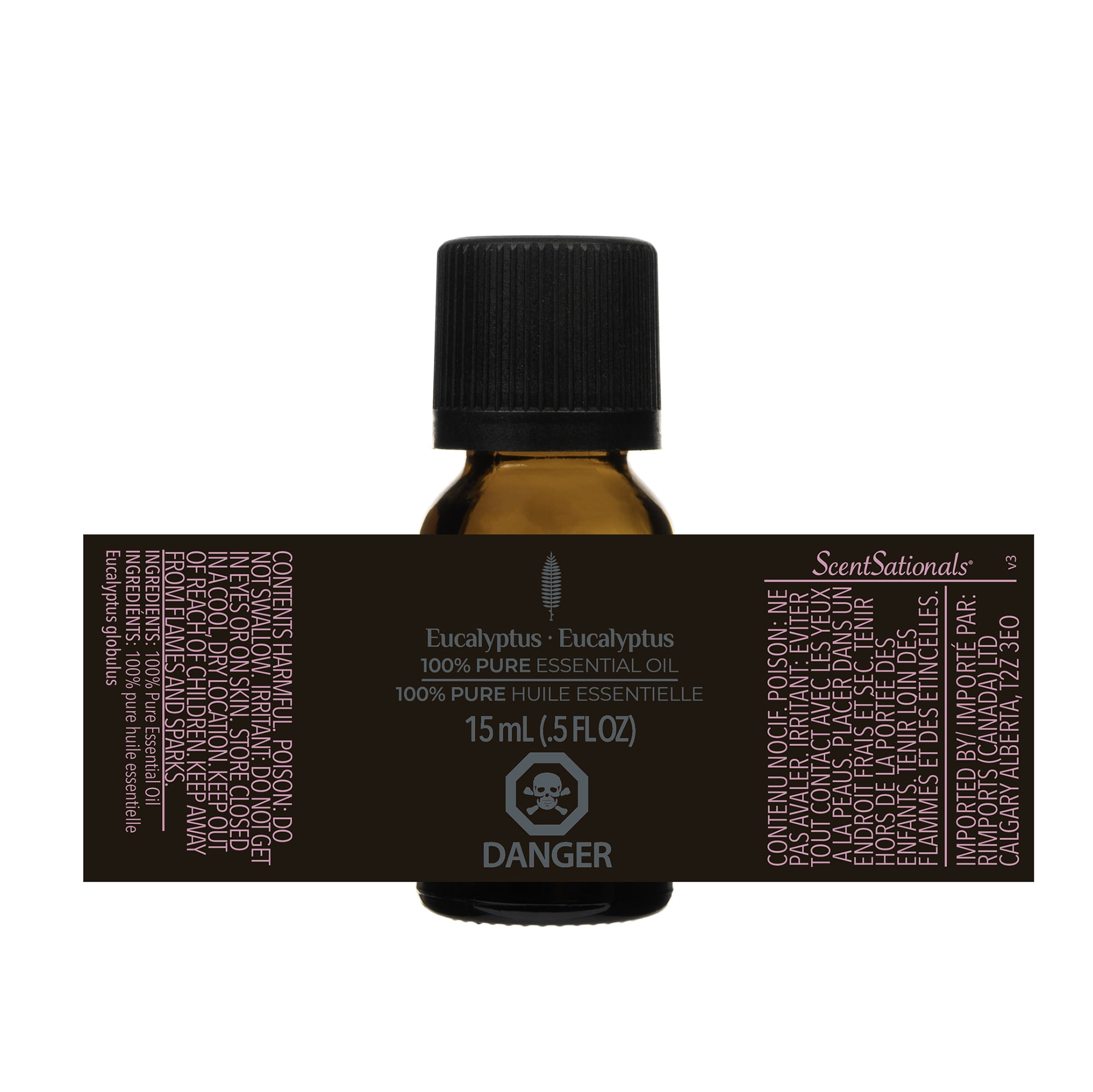 ScentSationals 100% Essential Oil - Eucalyptus, 15 mL (0.5 fl oz)
