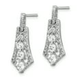 thumbnail image 2 of Sterling Silver CZ Earrings, 2 of 5