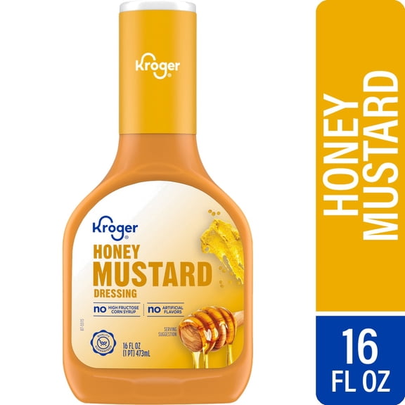 Kroger Honey Mustard Salad Dressing 16 fl oz - Pack of 1