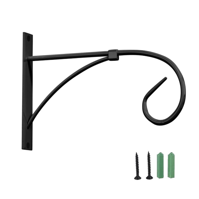 Wall Type Plant Hook Hanging Plant Bracket Iron Plant Wall Hanger For Flower Pot