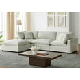 thumbnail image 3 of Comfort Pointe Casella Modular 4-Piece XL Sectional in Ivory Performance Fabric, 3 of 14