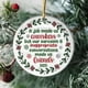 thumbnail image 3 of Decoraciones de Árboles de Navidad, Colgante de Amistad de Acrílico Circular Personalizado, Interesantes Ornamentos de Vacaciones para Árboles de Navidad Puertas Mochilas, Decoración Del Hogar, 3 of 4