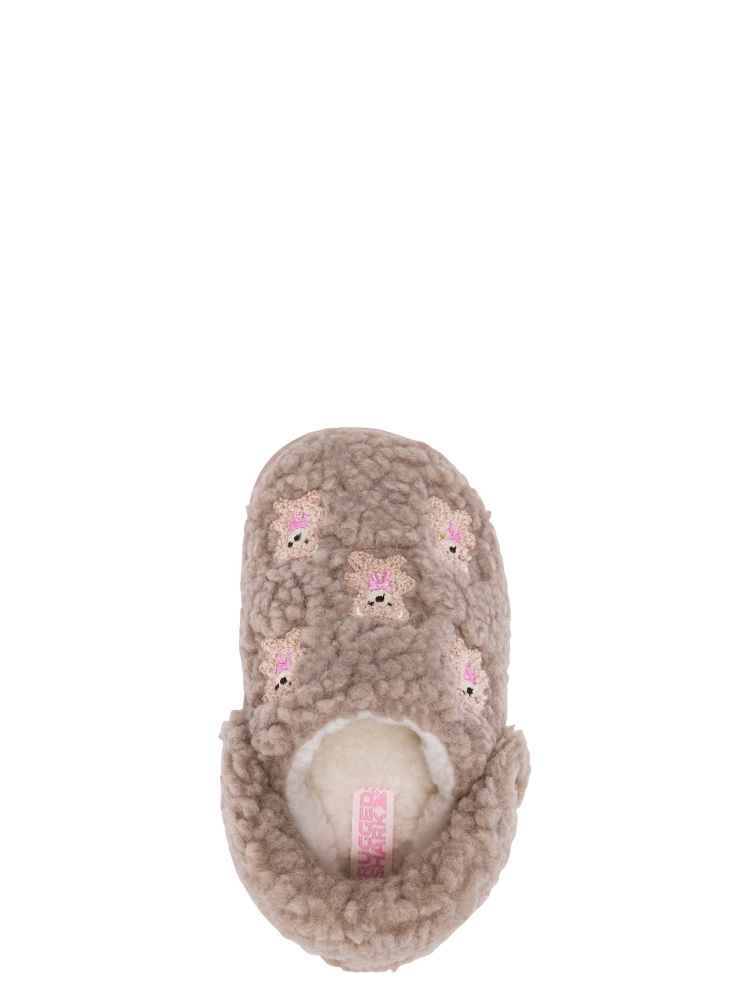 Rugged Shark Toddler Girls Cozy Clog