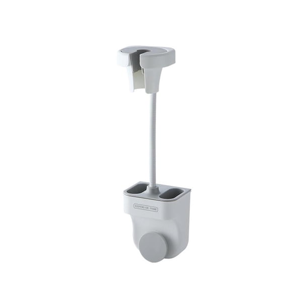 Soporte para cabezal de ducha Toystoory estantes de almacenamiento multiusos gris