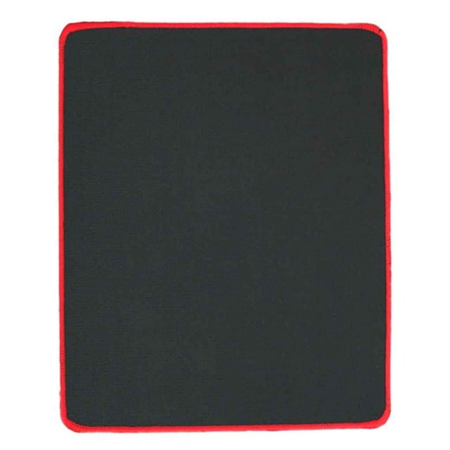 Youkk Non Wear Resistant Computer mouse pad Notebook Soft Edge Seamed Mouse Pad Office Rubber Fabric Mat Multiple size red 300*350*3mm 1Set