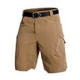 thumbnail image 4 of NAFUU Cargo Shorts for Men Stretch Waist Casual Lightweight Relaxed Fit Hiking Outdoor Work Shorts Pockets Summer Men's Shorts Hiking Cargo Pants, 4 of 4