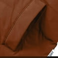 thumbnail image 4 of Mens Puffer Jacket Thickened Winter Coat Waterproof Warm Hooded Parka Lightweight Insulated Snow Padded Down, 4 of 5