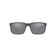 thumbnail image 2 of ARNETTE Unisex Sunglasses Matte Grey Frame, Grey Mirror Silver Lenses, 58MM, 2 of 4