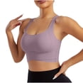thumbnail image 2 of Yijfswar Women's Sports Bras Wirefree Low Impact Workout Bras Breathable Yoga Sport Bras for Everyday & Sleep, Size XL, 2 of 9