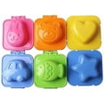 thumbnail image 1 of 6pcs Cute Boil Egg Mold, Car S Egg Sushi Rice Mold Mould,rating Fondant Cake Tool (6 Pcs), 1 of 3