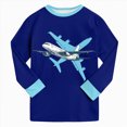 thumbnail image 5 of Gibobby Toddler Boys Pajamas Boys Pajama Sets Soft Long Sleeve Fall Winter Sleepwear Sets 1t 2t 3t 4t 5t 6t Toddler Boys Clothes Toddler Boys Clothes,Mint Green,Size 6-7 Years, 5 of 8