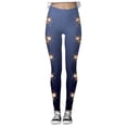 thumbnail image 4 of MKLEKYY Leggings deportivos para mujer Leggings con estampado navideño para mujer Leggings deportivos para ejercicio físico Pantalones de yoga 93, 4 of 4