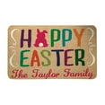 thumbnail image 2 of Todaioua Easter Bunny Welcome Doormat - Non-Slip Spring Floor Mat for Indoor & Outdoor Use, Washable Easter Decor Rug for Porch, Front Door, Entryway, Durable & Decorative Easter Eggs Design, 2 of 5