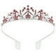 thumbnail image 1 of Corona de novia, corona de metal para novia, corona de boda, diadema, joyería de moda para el cabello, decoración, 1 of 7