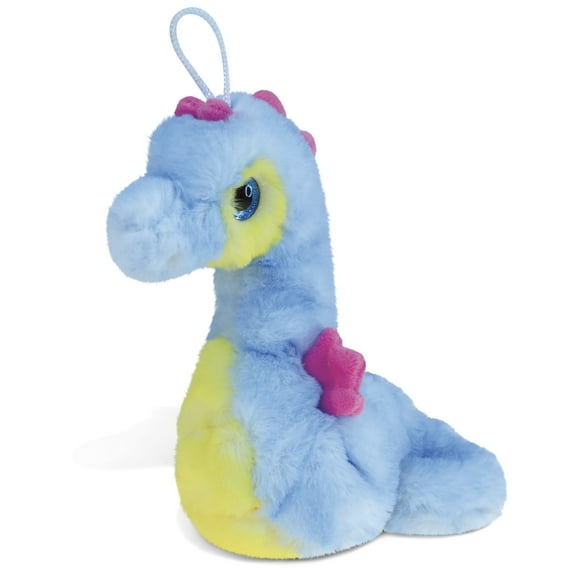 DolliBu Plush Seahorse Stuffed Animal - Soft Fur Huggable Blue Sea Horse, Adorable Playtime Seahorse Plush Toy, Cute Sea Life Cuddle Gift, Super Soft Plush Doll Animal Toy for Kids & Adults - 8.5 Inc