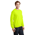 thumbnail image 3 of Gildan High Visibility Safety Sweatshirt for Men, Hi Vis Safety Green Crewneck Sweatshirt Fleece Heavy Blend 50/50 Cotton/Poly 2XL, 3 of 6
