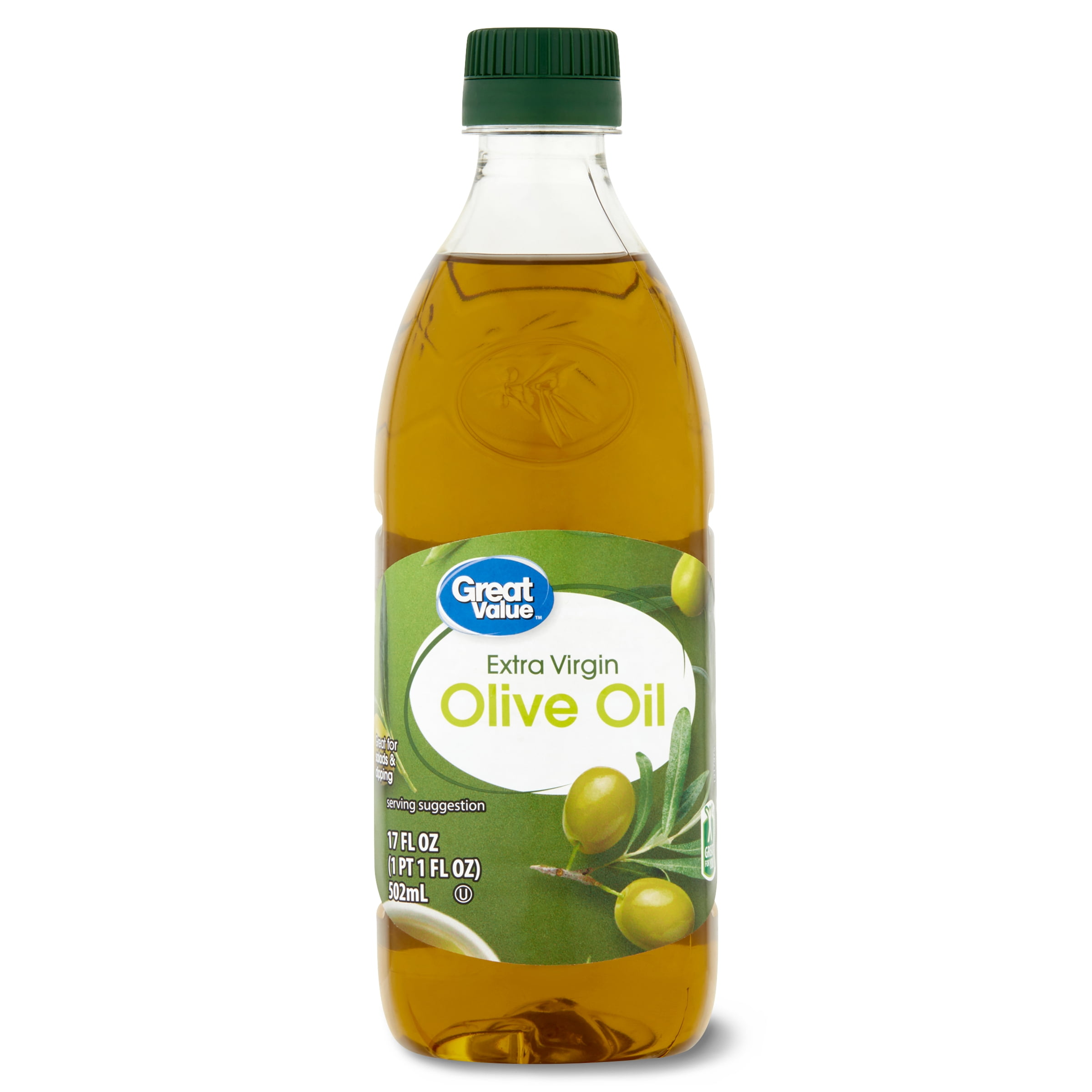 Great Value Extra Virgin Olive Oil, 17 fl oz