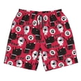 thumbnail image 3 of Uemuo Cute Dog Pattern Men's Swim Trunks Hawaiian Beach Bathing Suit Swimsuits Beach Quick-Dry Shorts with Pockets-XX-Large, 3 of 9
