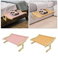thumbnail image 1 of Cama Colgante De Ventana Para Gatos Yinane 2 Piezas Lavable Tomando El Sol Rosa Naranja, 1 of 8