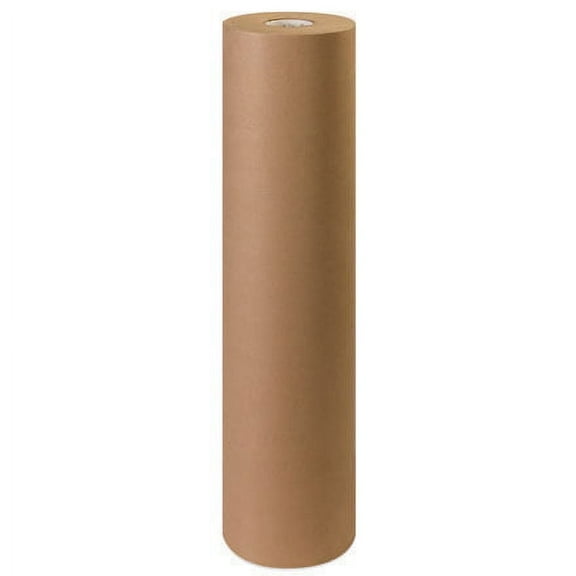 36" 36 lb. Kraft Paper Roll 1200FT (50 lbs Basis Weight), Single Roll