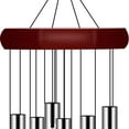 thumbnail image 3 of 2Pcs Wind Chimes for Outside, Memorial Wind Chimes Deep Tone, Soothing Aluminium Windbell, Large Wind Chimes with 6 Tuned Tubes & Hook, 28'', 3 of 5