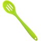 thumbnail image 1 of Cuchara para servir ranurada de silicona, cuchara para mezclar antiadherente, resistente al calor hasta 480 °F. Utensilios de cocina de cocina de silicona Herramienta antiadherente para hornear Ormromra WRLF-48-10, 1 of 7