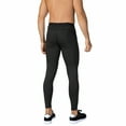 thumbnail image 4 of TOPTIE Men's Compression Pants, Zipper Pocket Sports Leggings, Base Layer Workout Pants-Royal-M, 4 of 6