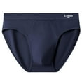 thumbnail image 2 of B.JOBSEN Men's XL Cotton Briefs - Dark Blue, Comfortable Breathable - Everyday Durable Underwear for Men, 2 of 3