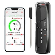 ThermoPro TempSpike Lite 500FT Truly Wireless Meat Thermometer, Bluetooth Meat Thermometer for Grilling, Smoking, Air Fryer, Deep Frying, Oven