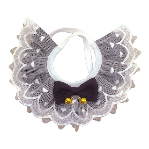 Mosey Eco-friendly Puppy Collar with Bells Pet Supplies Adjustable Rope Tie