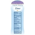 thumbnail image 4 of Dove Long Lasting Women's Antiperspirant Deodorant Stick Twin Pack, Fresh, 2.6 oz, 4 of 4