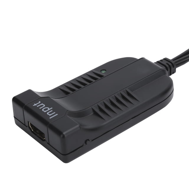 Adaptador de Interfaz Multimedia HD 1080p, Convertidor de video Pequeño ESTEREOS ESTEREOS PORTÁTILES PARA LA GRABADORA DE DVD PARA TV