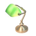 thumbnail image 3 of Simple Designs Lampe Bancaire Traditionnelle Mini avec Abat-Jour en Verre, 3 of 3