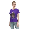 thumbnail image 4 of T-Shirt Basique à Manches Courtes pour Femmes Demon Slayer Blade Nidouzi, 4 of 6