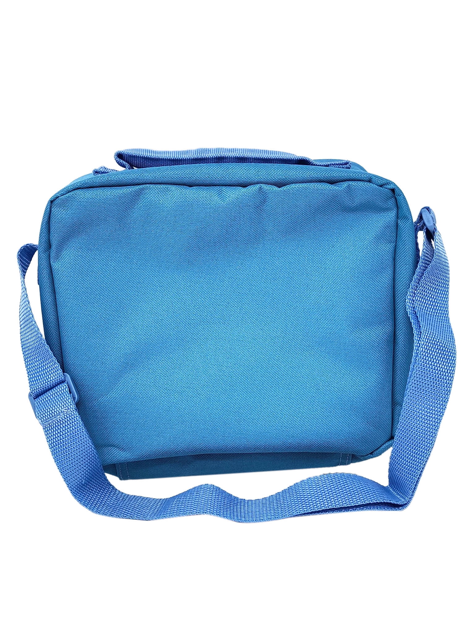 Disney Stitch Insulated Lunch Bag 3D Smiles Happy w/ Shoulder Strap Blue