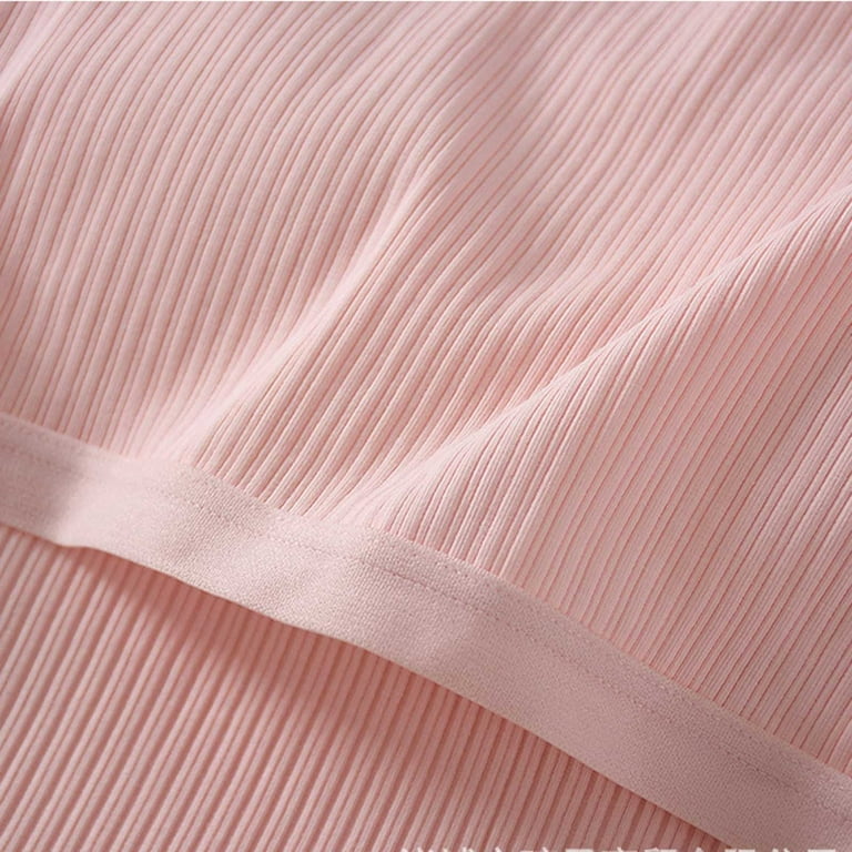 Lenpel Ribbed Short Sleeve T-Shirt