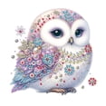thumbnail image 2 of Diamond Art Kits For Adults Elegant Owl DIY Rhinestone Kit, Exquisite Pearl Diamond Painting Kits for Home Wall Decor, 2 of 5