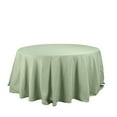 thumbnail image 3 of BalsaCircle 132" Round Polyester Tablecloths Wedding Eucalyptus Sage Green, 3 of 7