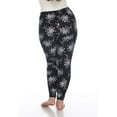 thumbnail image 3 of White Mark Women's Plus Size Printed Leggings, 3 of 5