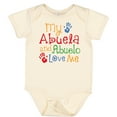 thumbnail image 3 of Inktastic My Abuela and Abuelo Love Me Boys or Girls Baby Bodysuit, 3 of 5