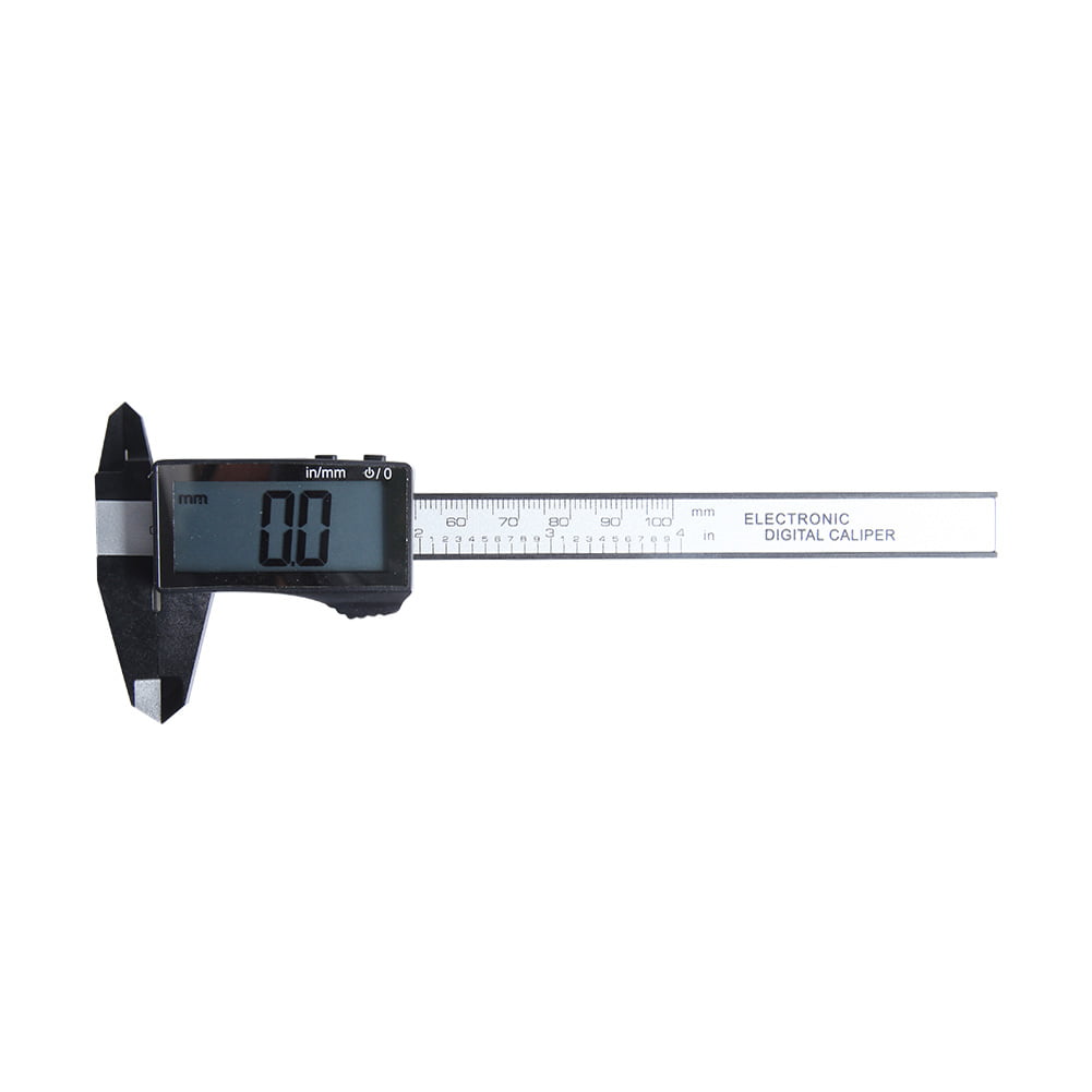 Electronic Digital Caliper Thickened Vernier Caliper Gauge for Household with Plastic Box for DIY Measurment Low-end Models 